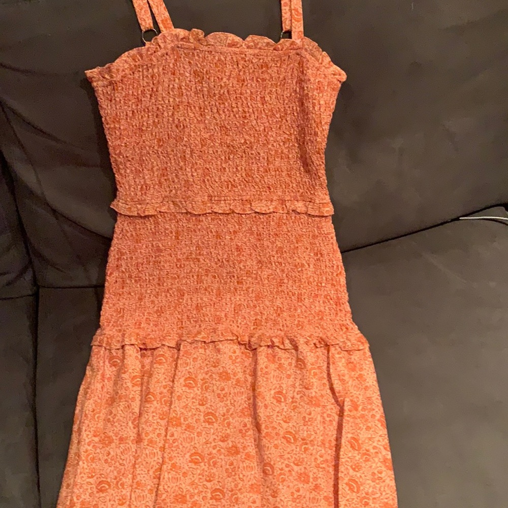 Parker Terracotta dress